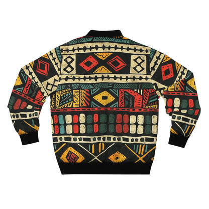 Men's Bomber Jacket - Tribal Legacy Design