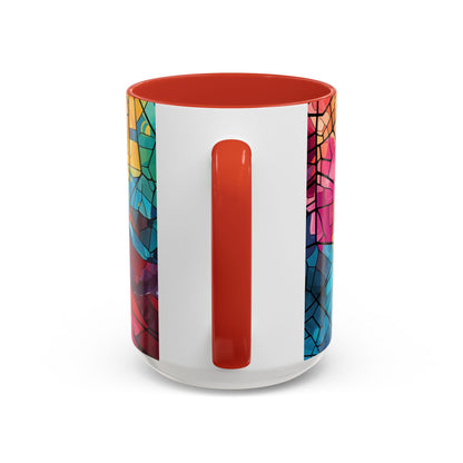 Accent Coffee Mug, 11oz - Radiant Redemption Design