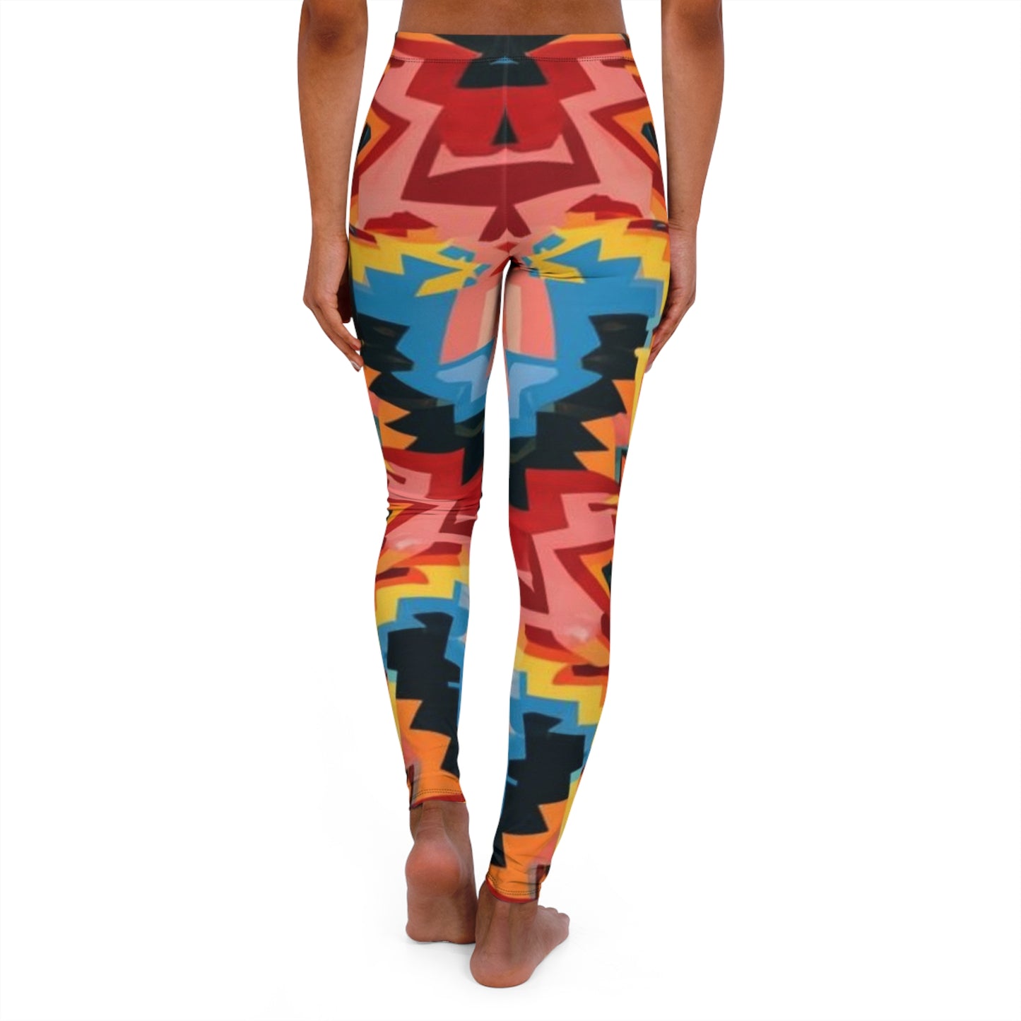 Women's Spandex Leggings - Boundless Compassion Design