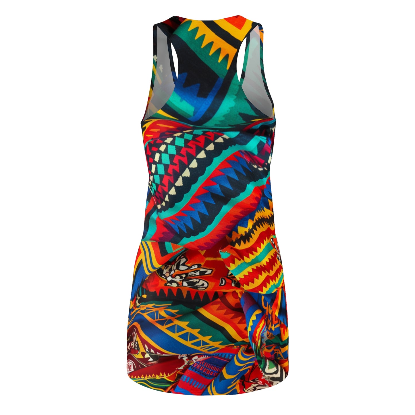 Women's Cut & Sew Racerback Dress (AOP) - Akamba Promise Design