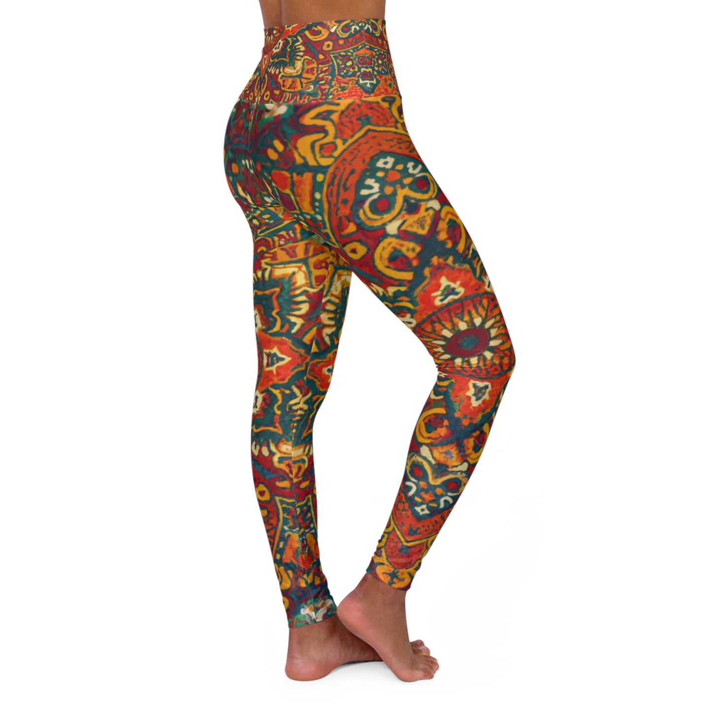 High Waisted Leggings - Path of Faith Design