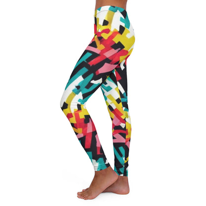 Women's Spandex Leggings - Forgiveness Fountain Design