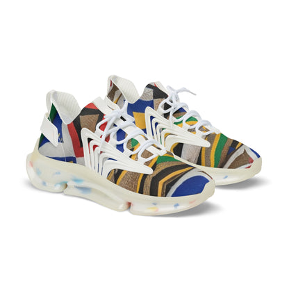 Men's Mesh Sneakers - Rainbow Ridge Design