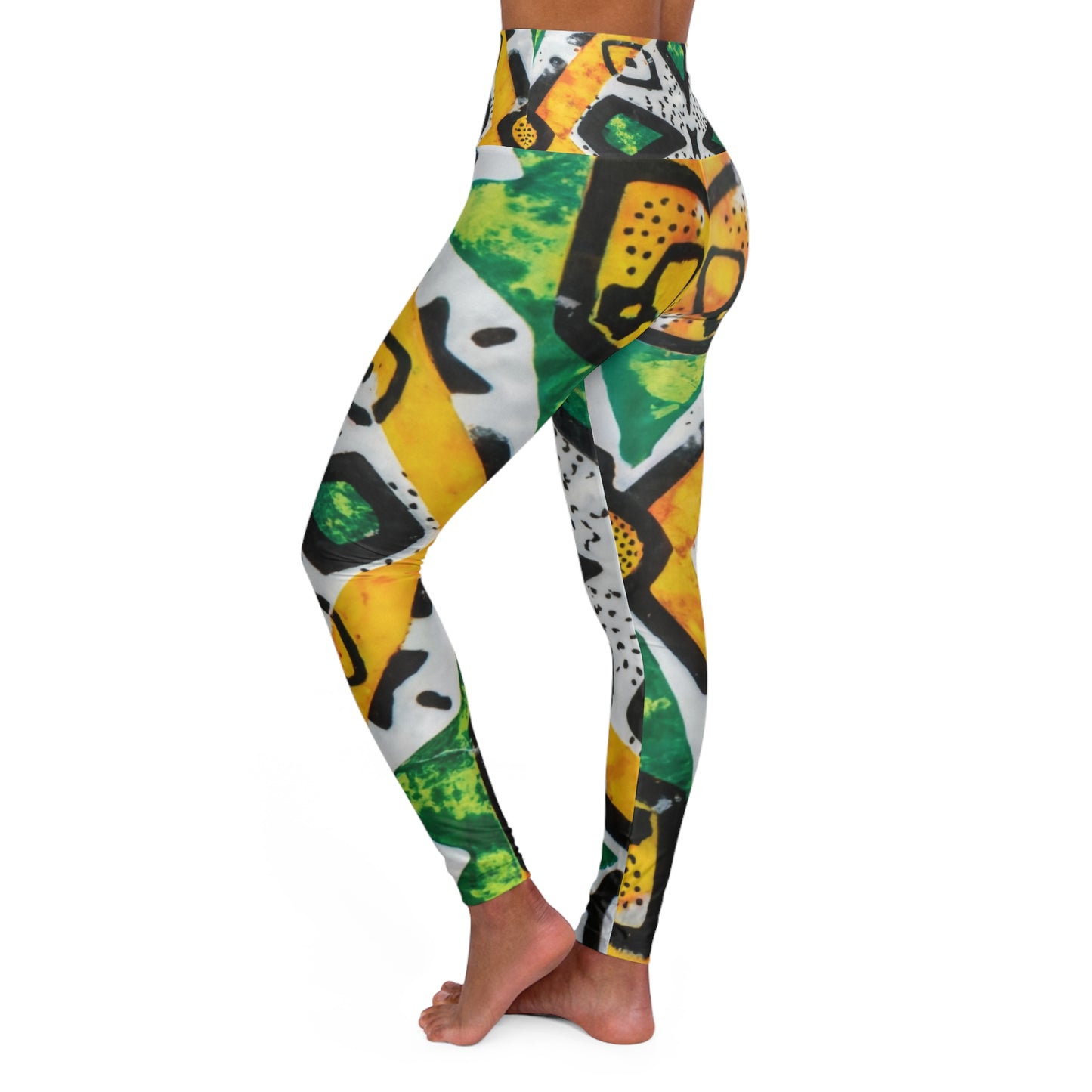 High Waisted Leggings - Radiance of Creation Design