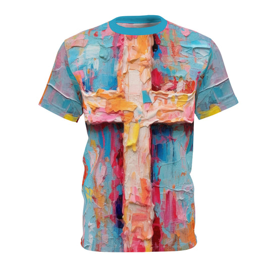 Unisex Cut & Sew Tee - Hope In Him Design