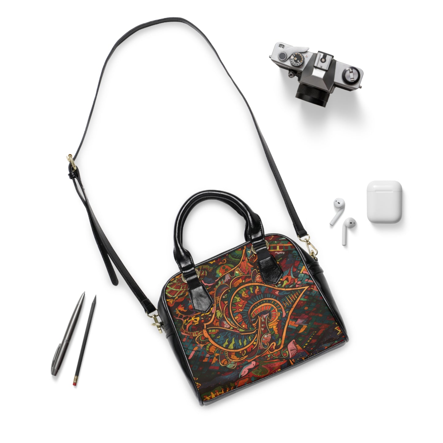 Shoulder Handbag - Radiance of Faith Design