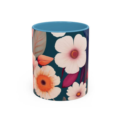 Accent Coffee Mug, 11oz - Hope flowers