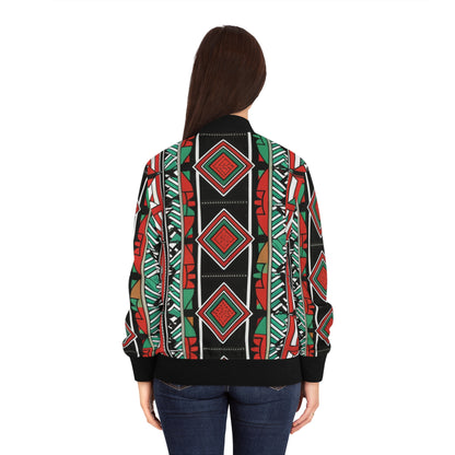 Women's Bomber Jacket - Everlasting Peace Design