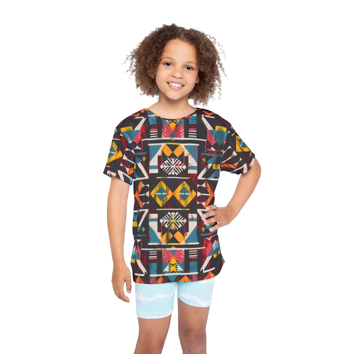 Kids Sports Jersey - Covenant Pattern Design