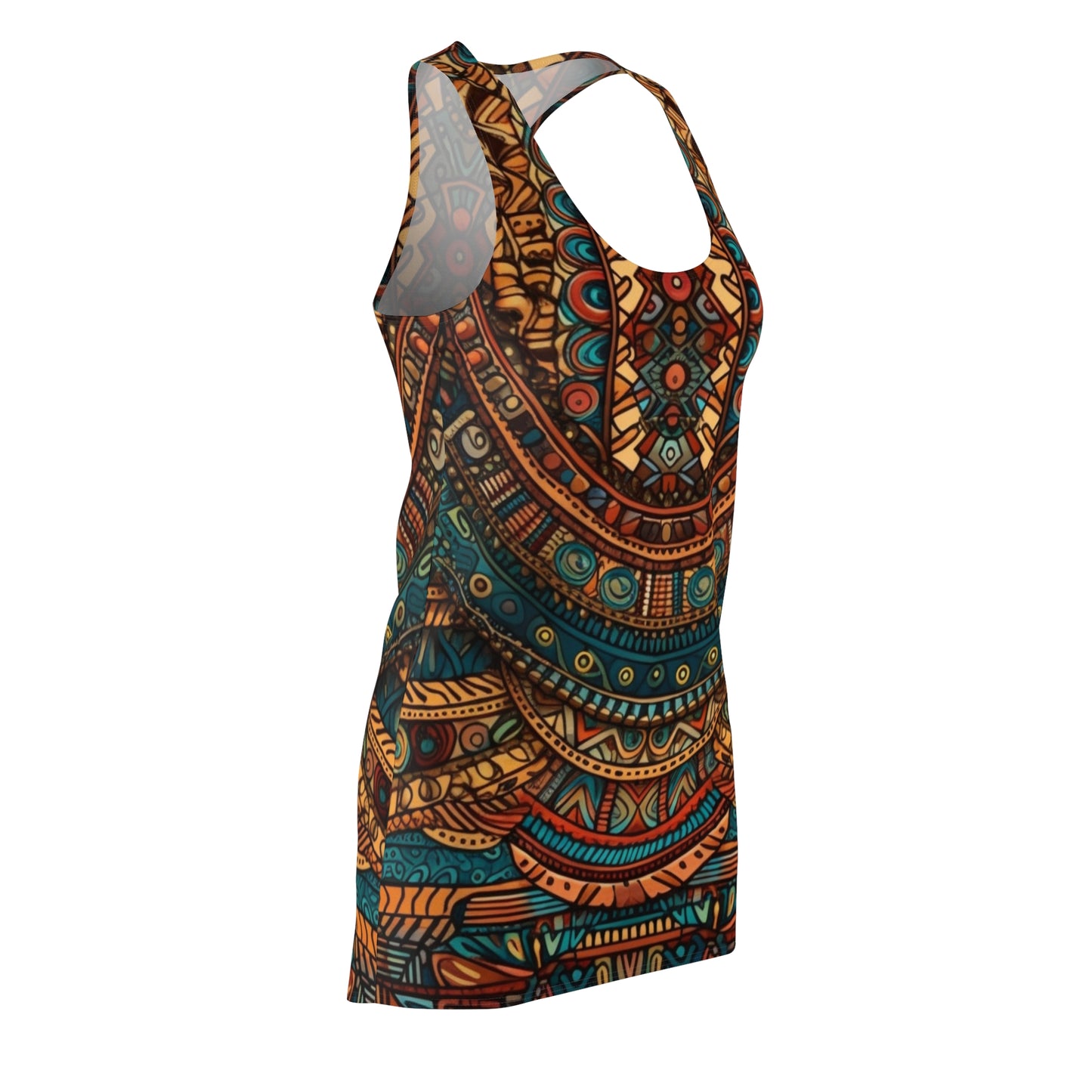 Women's Cut & Sew Racerback Dress (AOP) - Love's Legacy Design