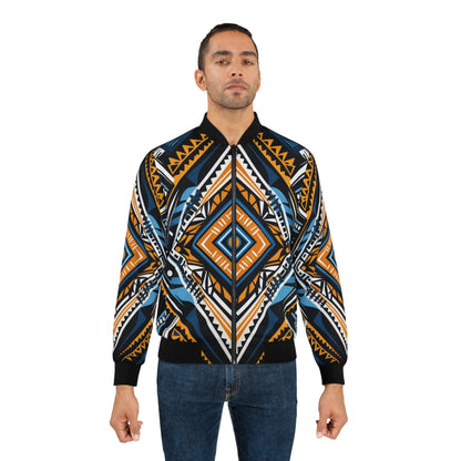 Men's Bomber Jacket (AOP) - Bukhosi Design South Africa