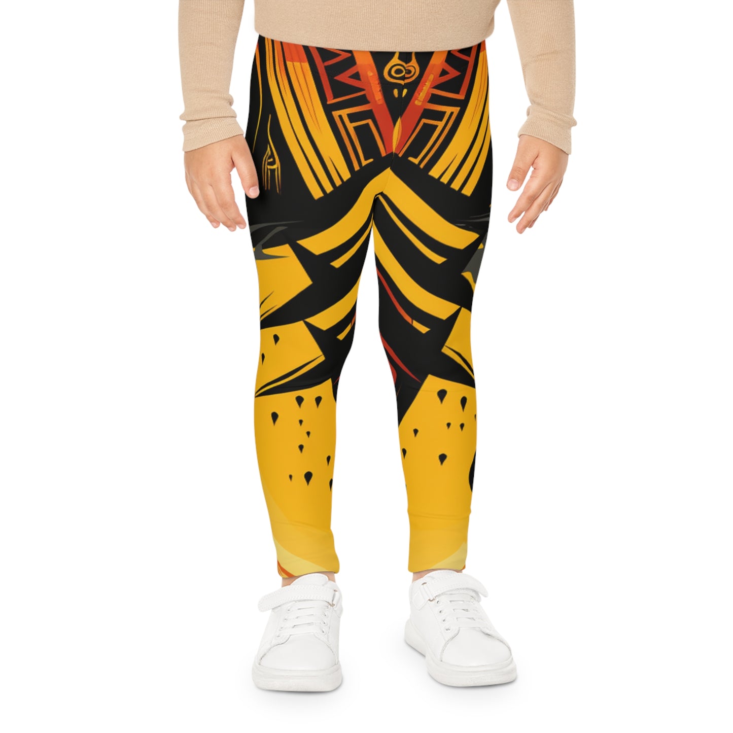 Kids Leggings - Burning Faith Design