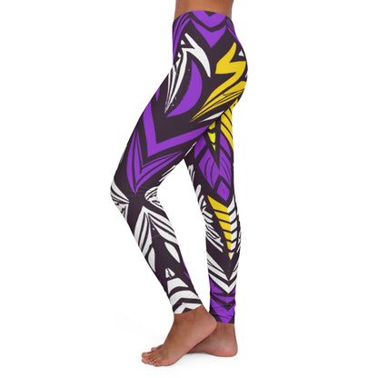 Copy of Women's Spandex Leggings - Hope Swirls Design