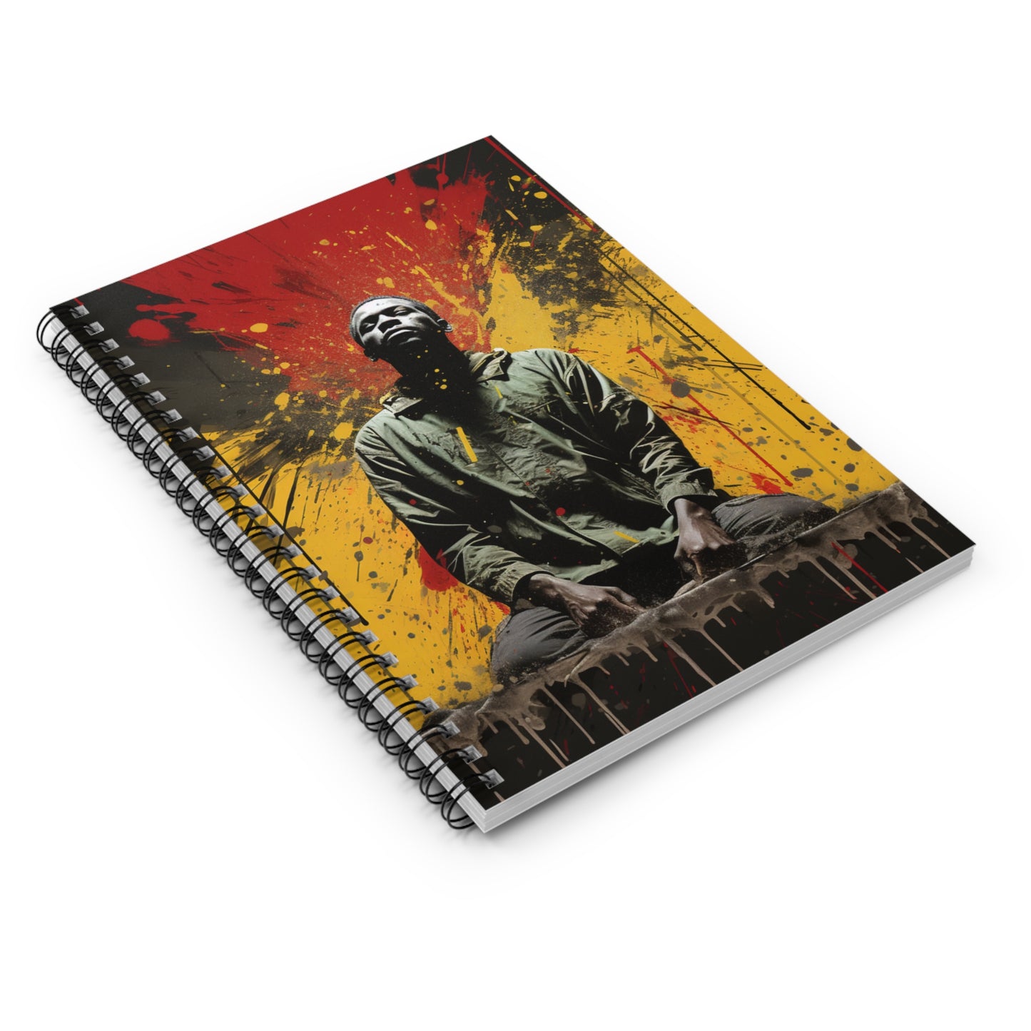Spiral Notebook - Ruled Line - Prayer For Africa