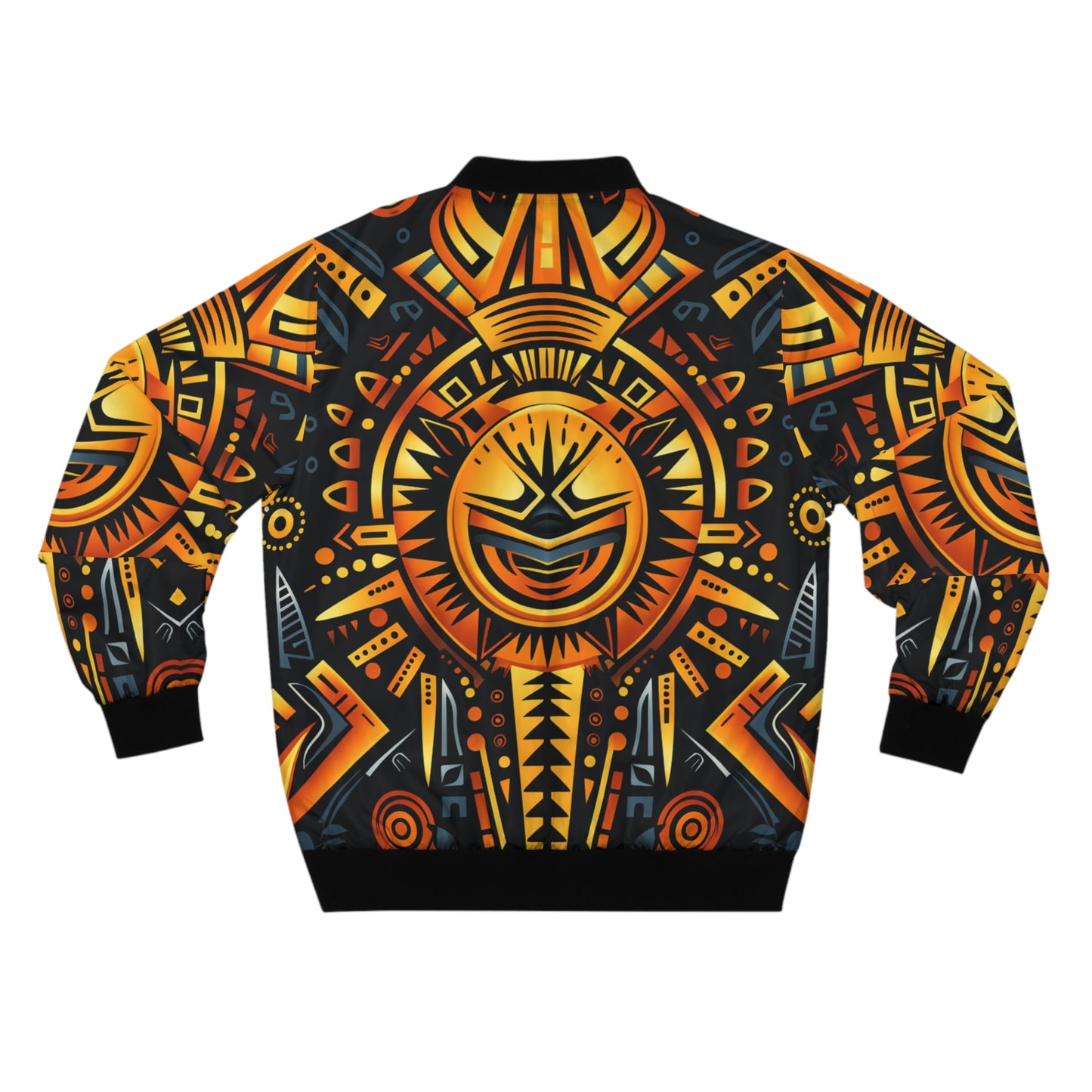 Men's Bomber Jacket - Radiant Majesty Design
