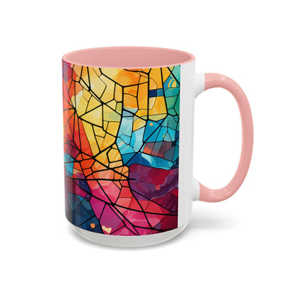Accent Coffee Mug, 11oz - Radiant Redemption Design