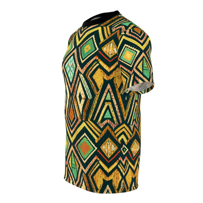 Unisex Cut & Sew Tee - African Psalm Design