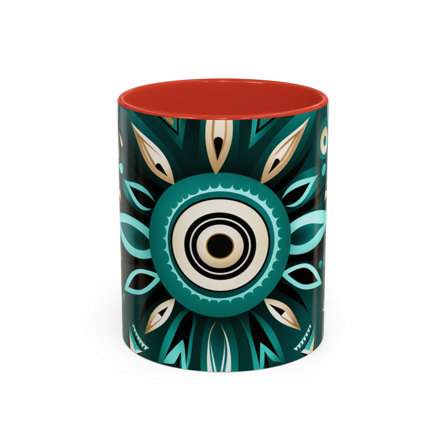 Accent Coffee Mug, 11oz - Flourishing Spirit Design