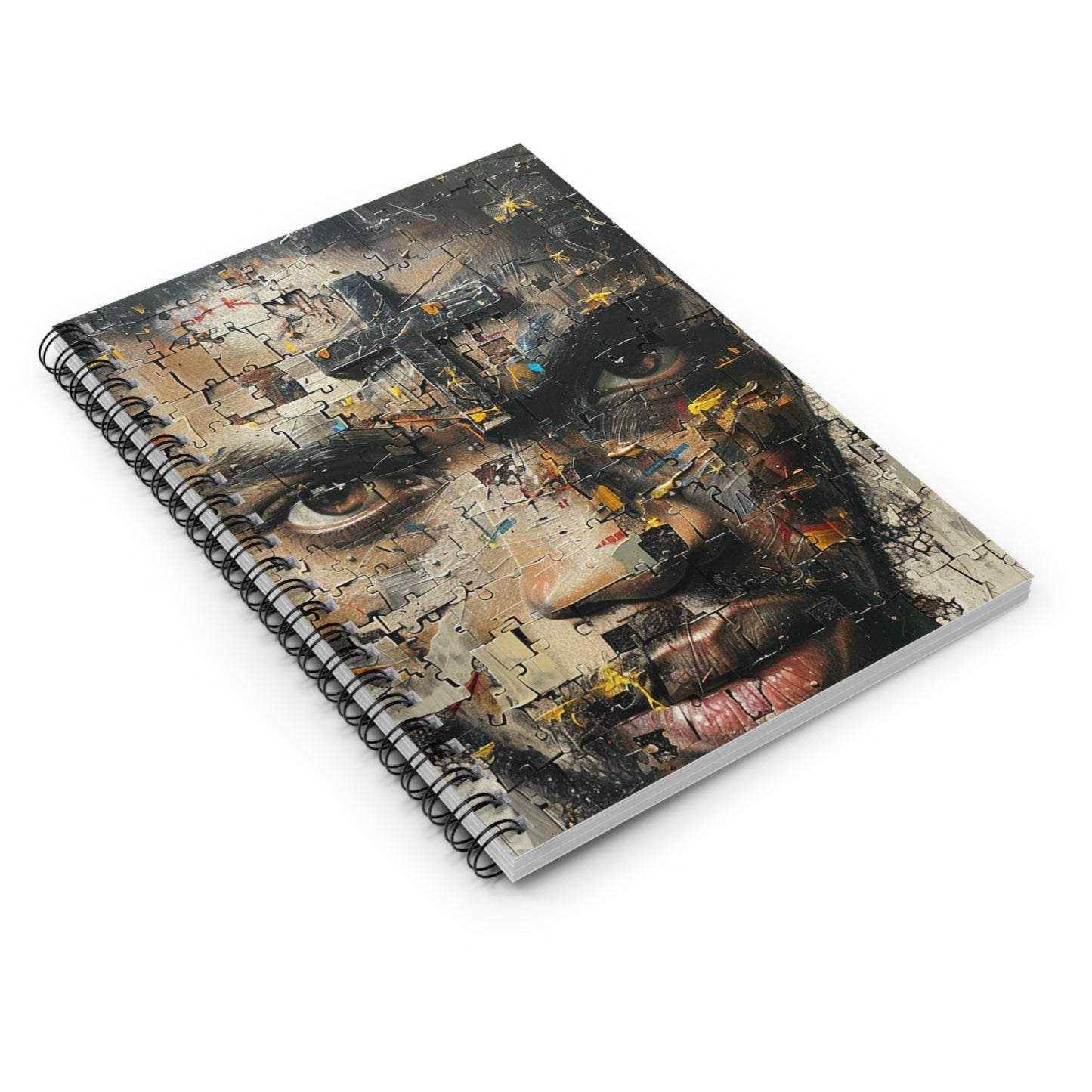 Spiral Notebook - Ruled Line - Focused Design