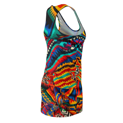 Women's Cut & Sew Racerback Dress (AOP) - Akamba Promise Design