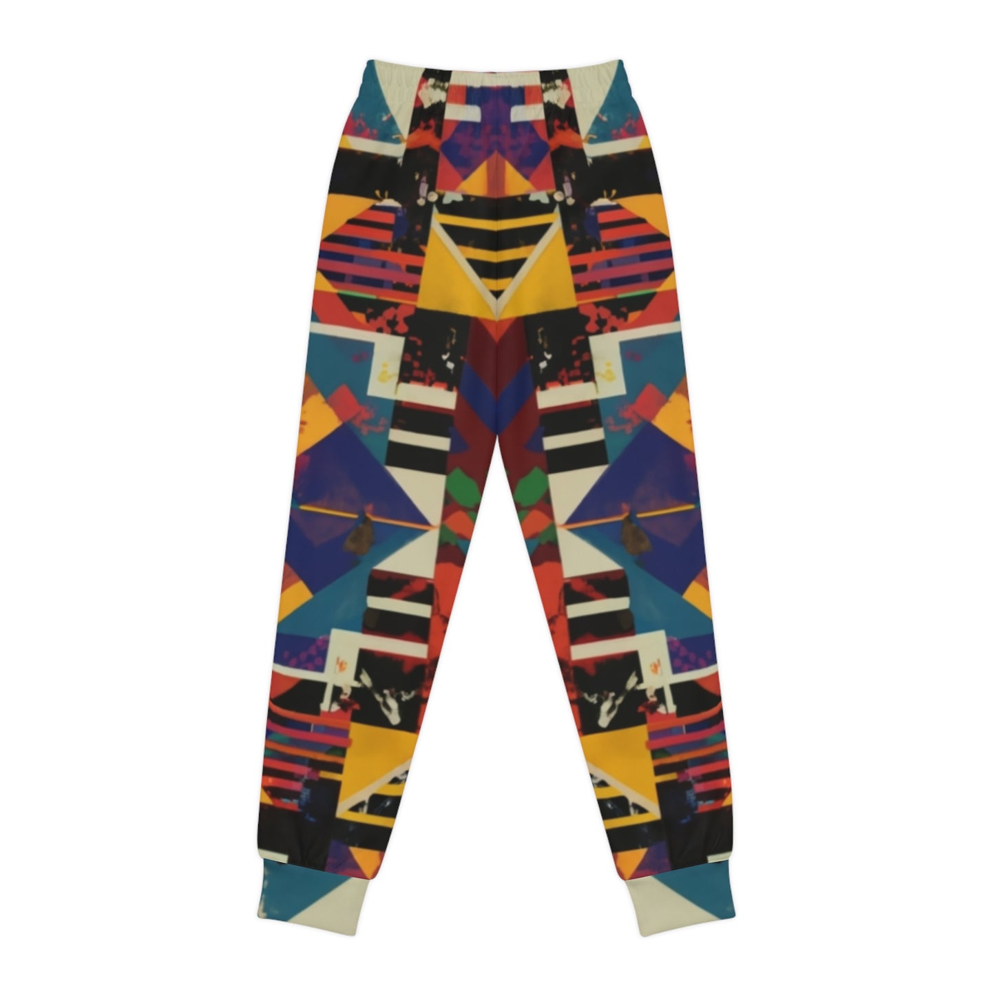 Unisex Youth Joggers - Vivid Patterns Design