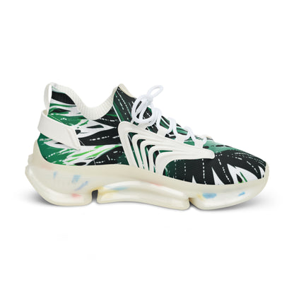 Men's Mesh Sneakers - Naija Tye Dye Design