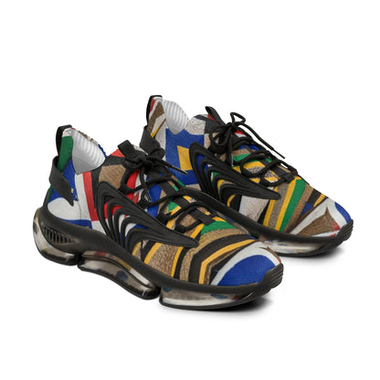 Men's Mesh Sneakers - Rainbow Ridge Design