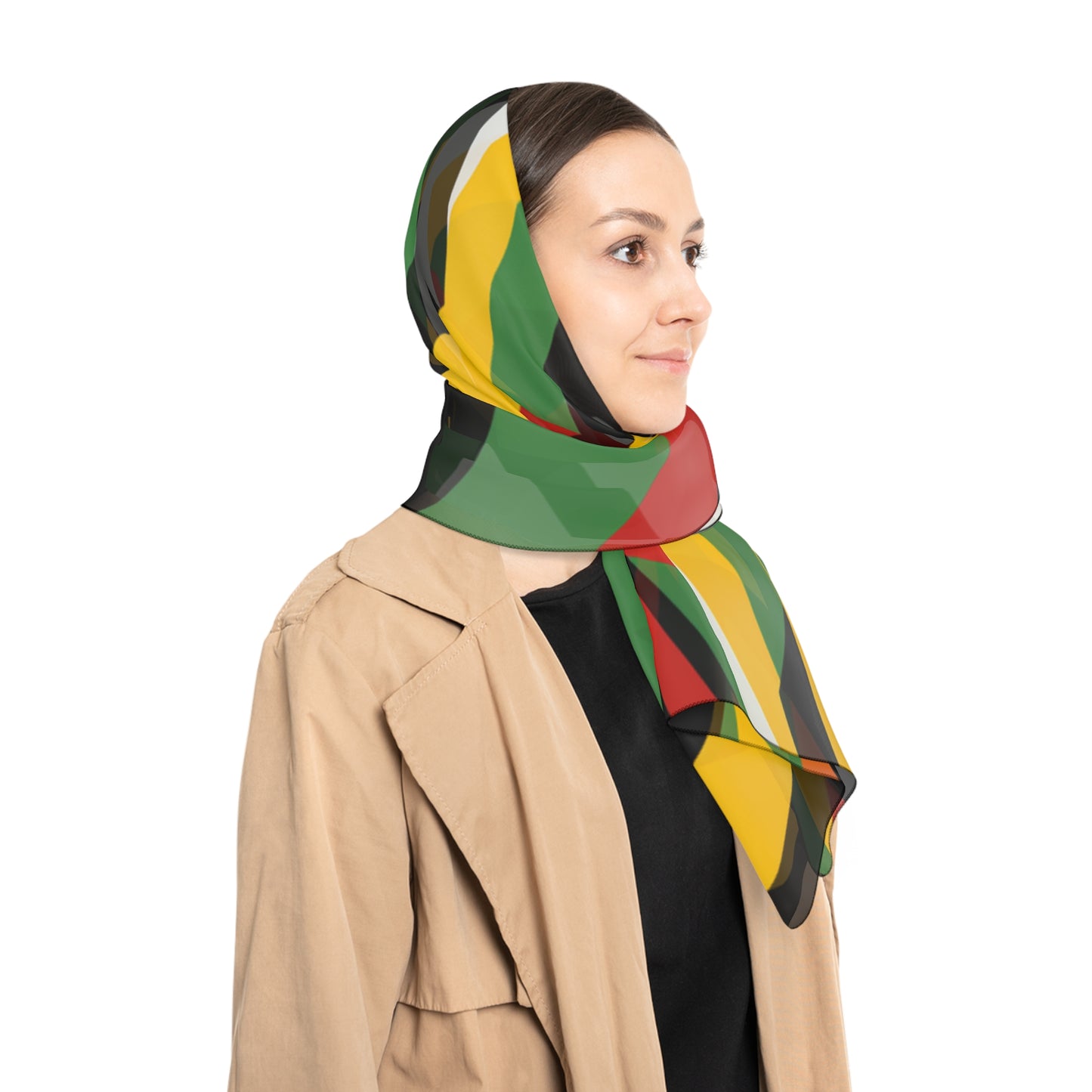 Unisex Poly Scarf - Menelik Design