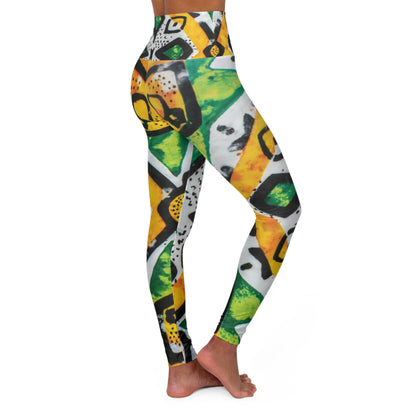 High Waisted Leggings - Radiance of Creation Design