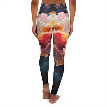 Women's Spandex Leggings - Hope Clouds Design