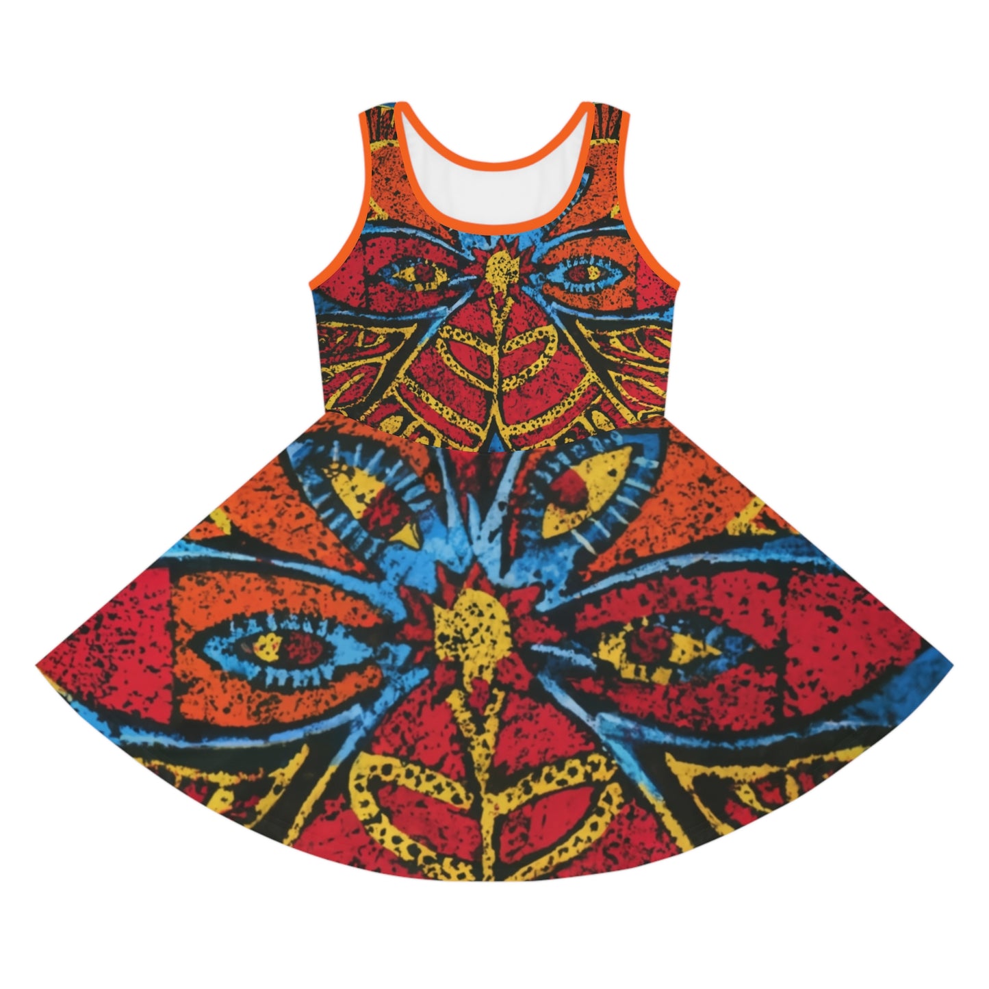 Girls' Sleeveless Sundress - Light of Nations Design