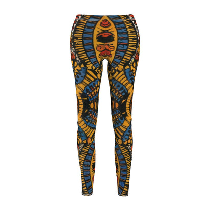 Women's Cut & Sew Casual Leggings - Chosen Royalty Design