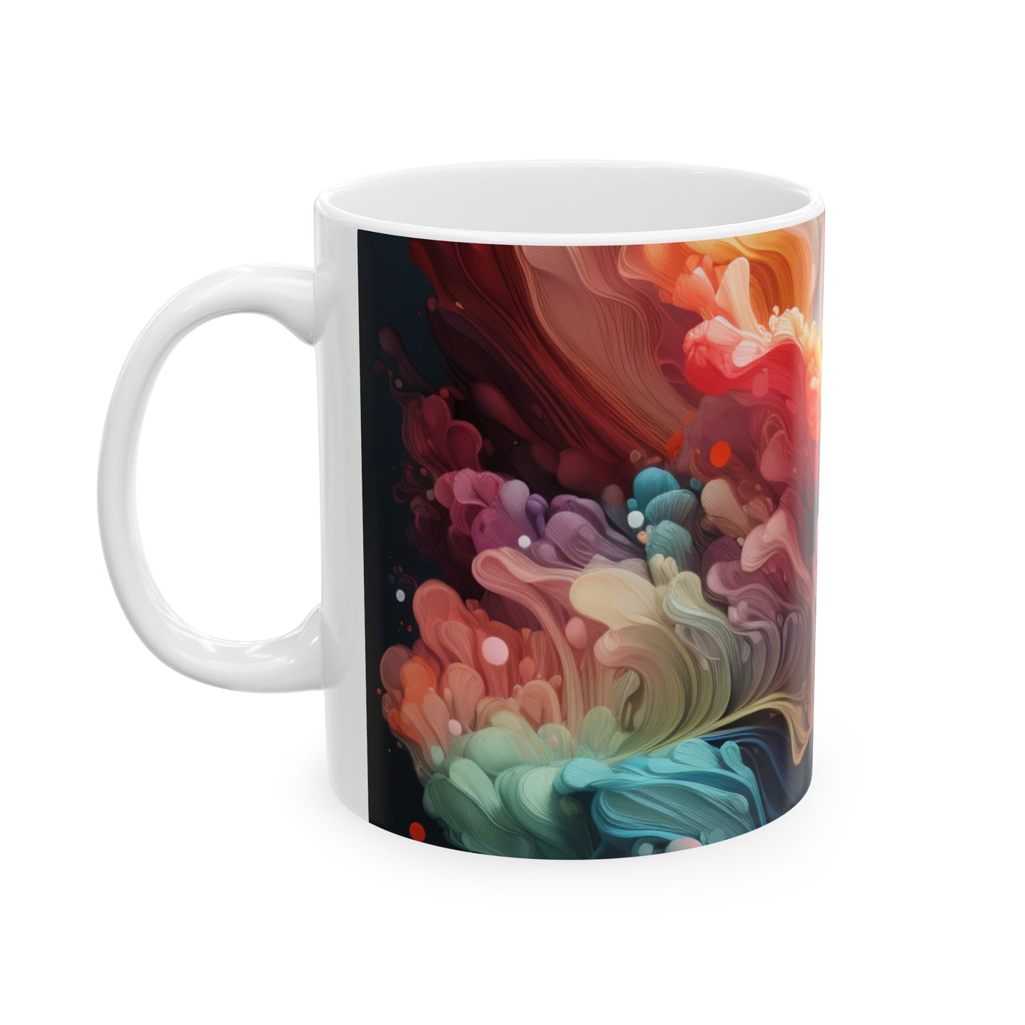 Ceramic Mug 11oz - Happy Clappa Clouds