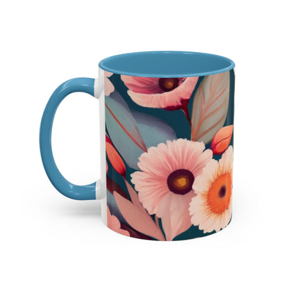 Accent Coffee Mug, 11oz - Hope flowers