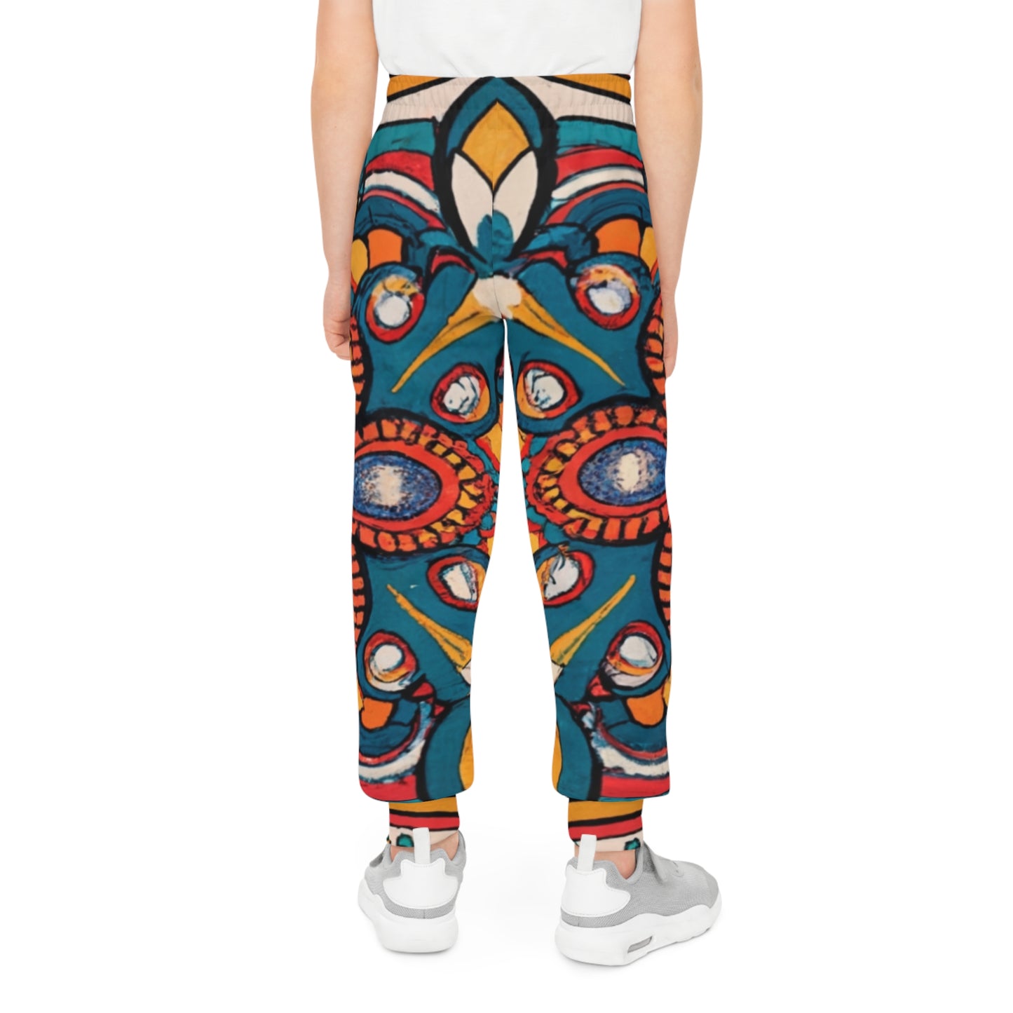 Unisex Youth Joggers - Harmony Quilt Design