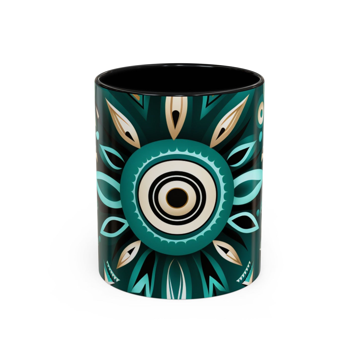 Accent Coffee Mug, 11oz - Flourishing Spirit Design