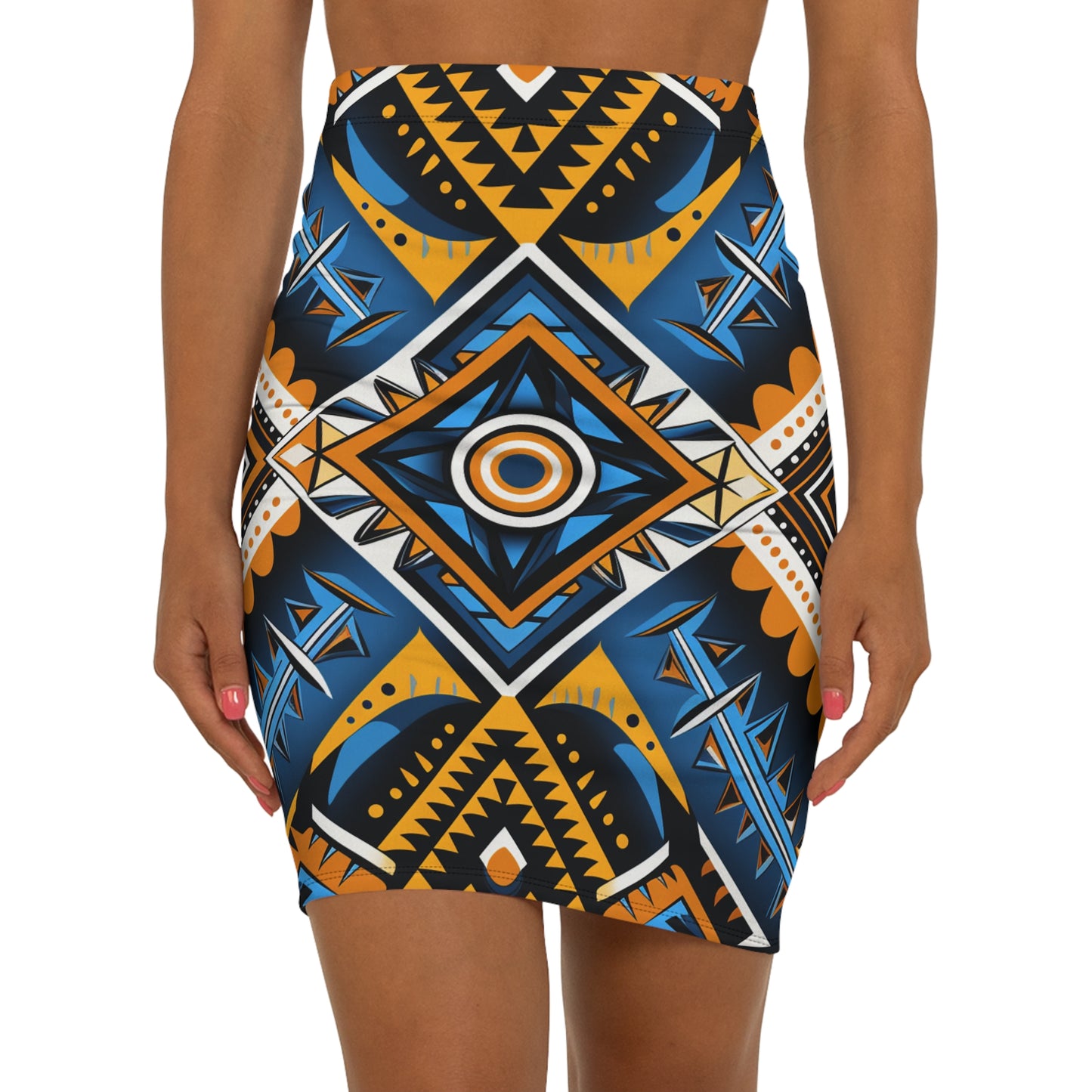 Women's Mini Skirt - Cubango Courage Design