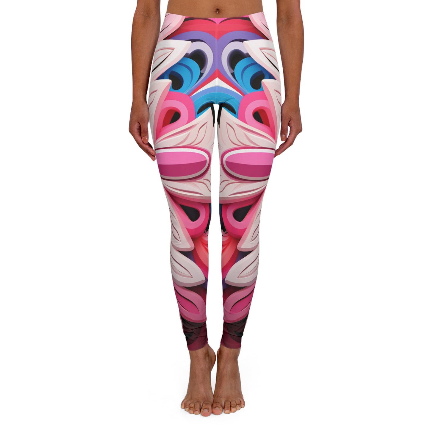 Women's Spandex Leggings - Hope & Strength Design