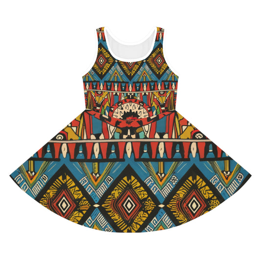 Girls' Sleeveless Sundress - Nyanga Design