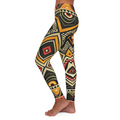 Women's Spandex Leggings - Matobo Design