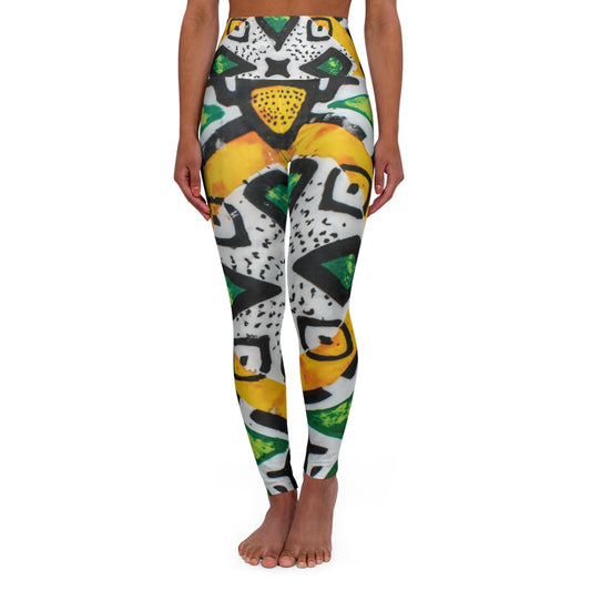 High Waisted Leggings - Radiance of Creation Design