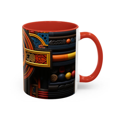 Accent Coffee Mug, 11oz - Crossroads of Unity Design