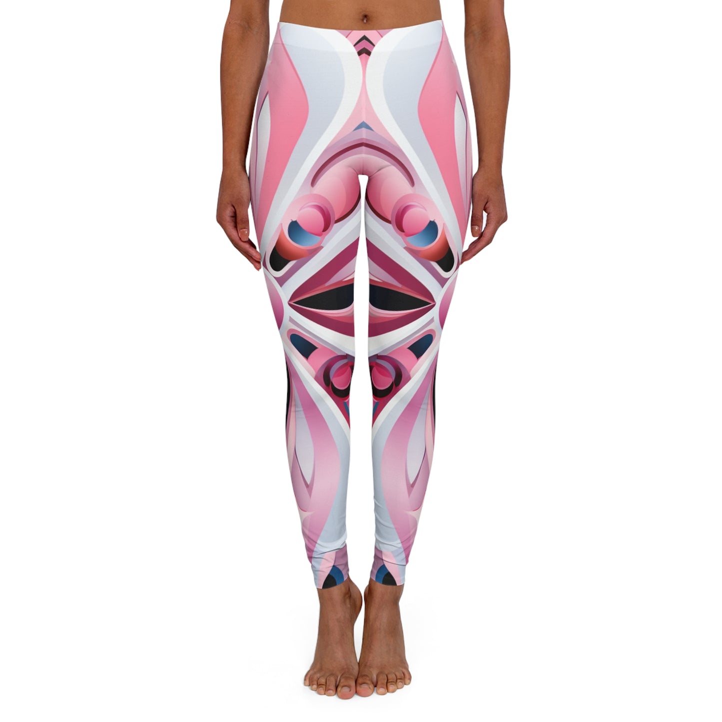 Women's Spandex Leggings - Rejoice In Hope Design