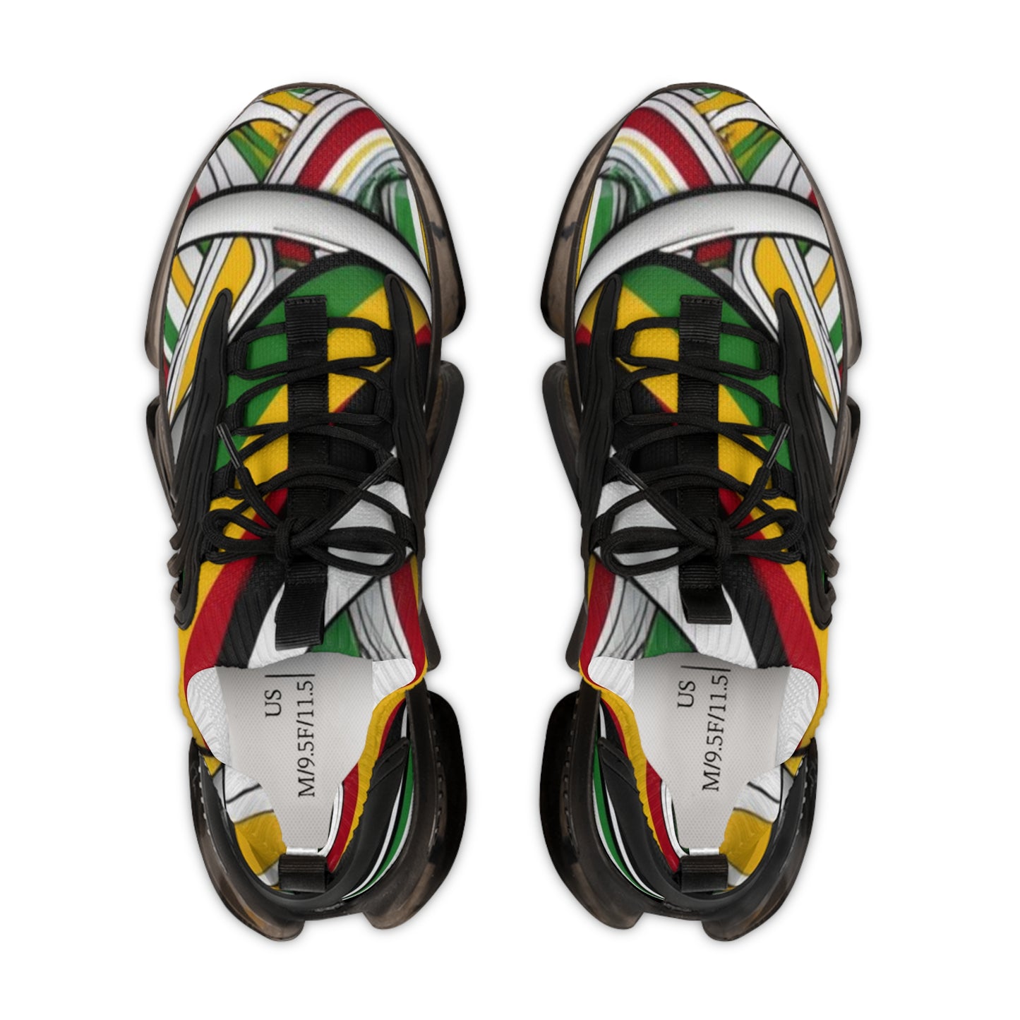 Mesh Sneakers - Zambezi Collage Design