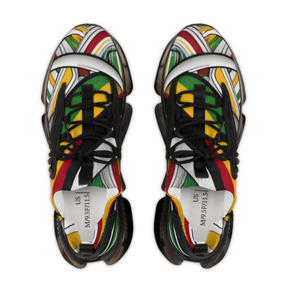 Mesh Sneakers - Zambezi Collage Design