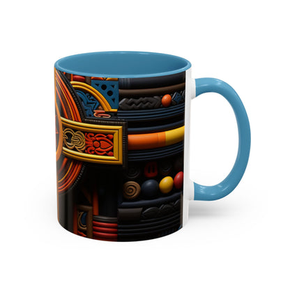 Accent Coffee Mug, 11oz - Crossroads of Unity Design