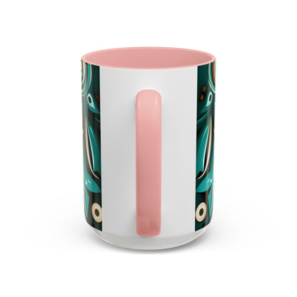 Accent Coffee Mug, 11oz - Flourishing Spirit Design