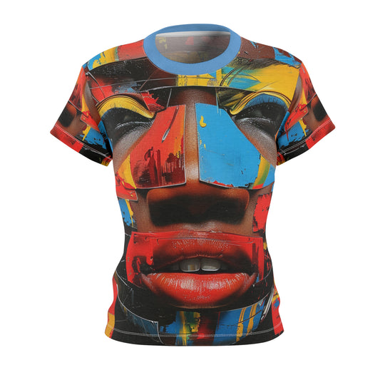 Women's Cut & Sew T-shirt - Harmony Mosaic Design