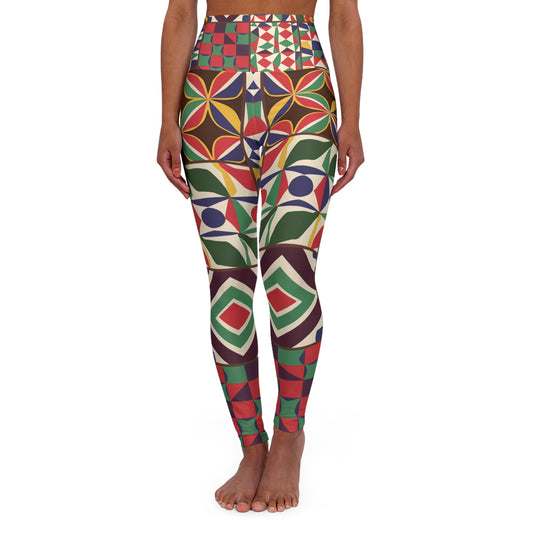 High Waisted Leggings - Radiance of Creation Design