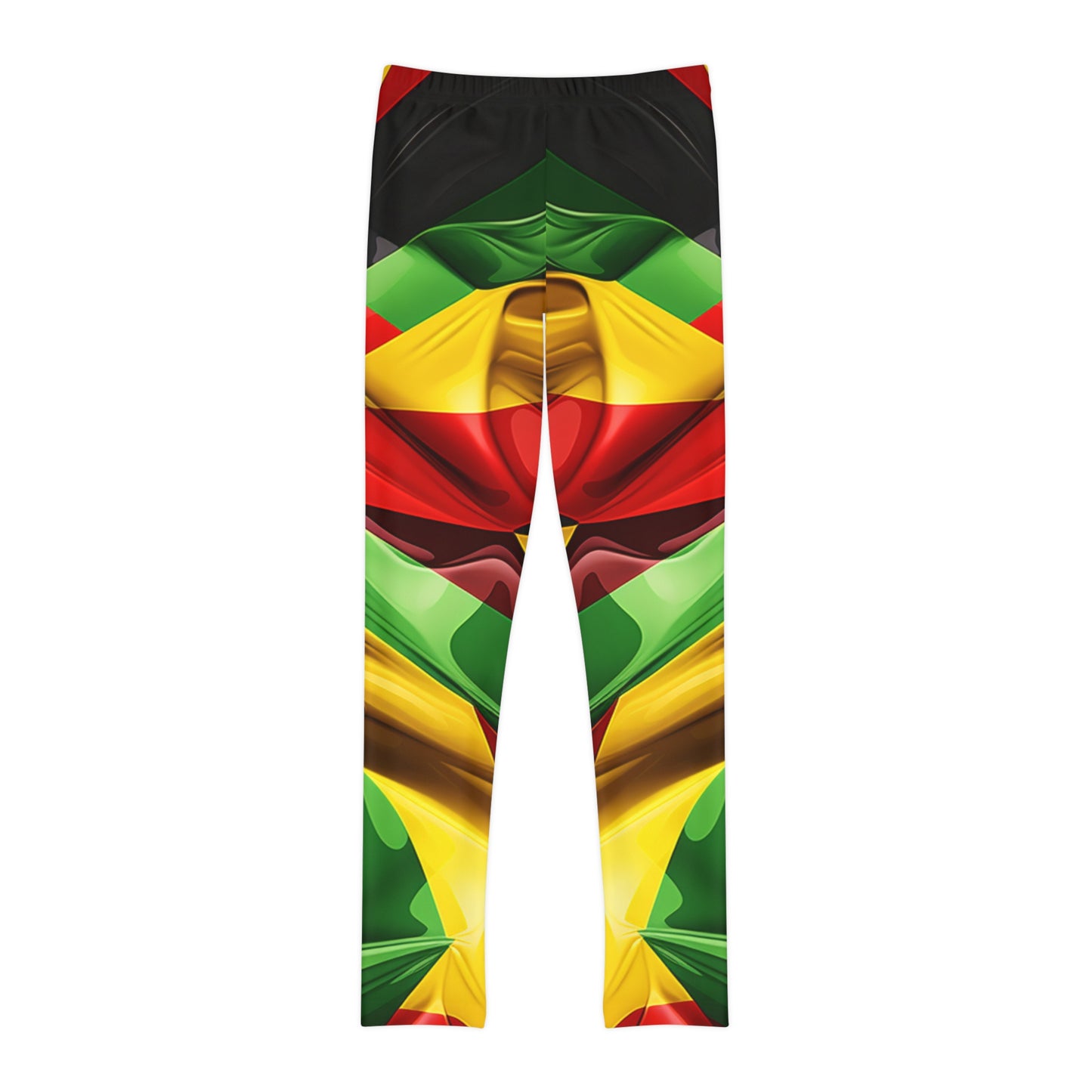 Youth Full-Length Leggings - Colours Of Zion Design